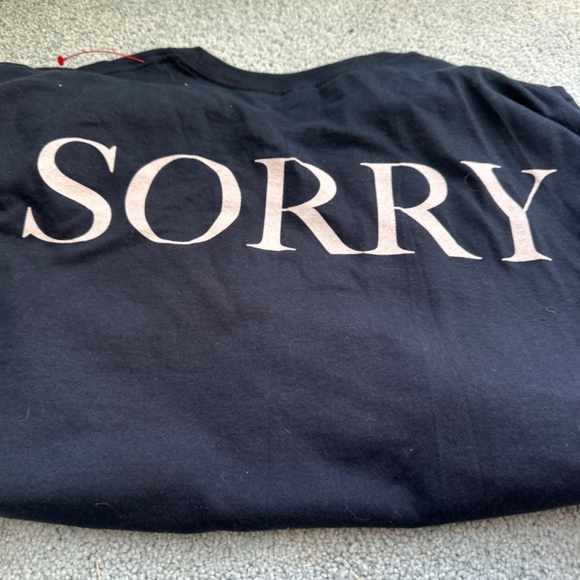 Justin Bieber long sleeve sorry shirt - Picture 3 of 4